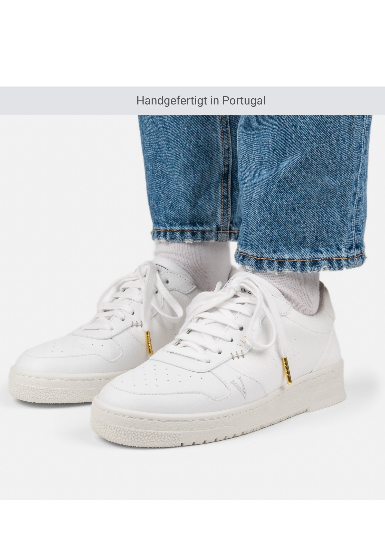 Baskets vegan blanches VLACE&