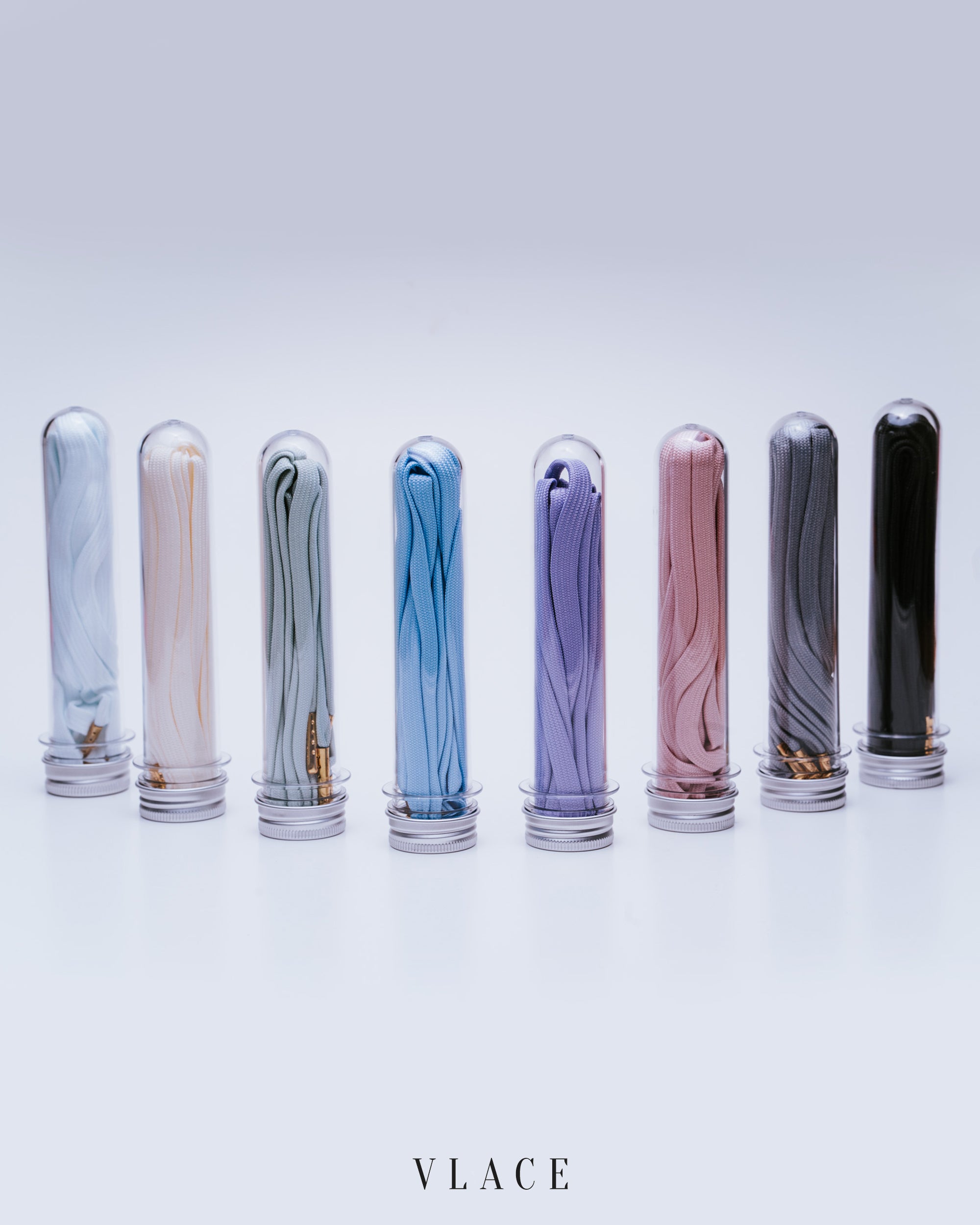VLACE cotton laces blue