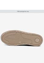 VLACE'95 grau sneaker fällt passgenau aus 