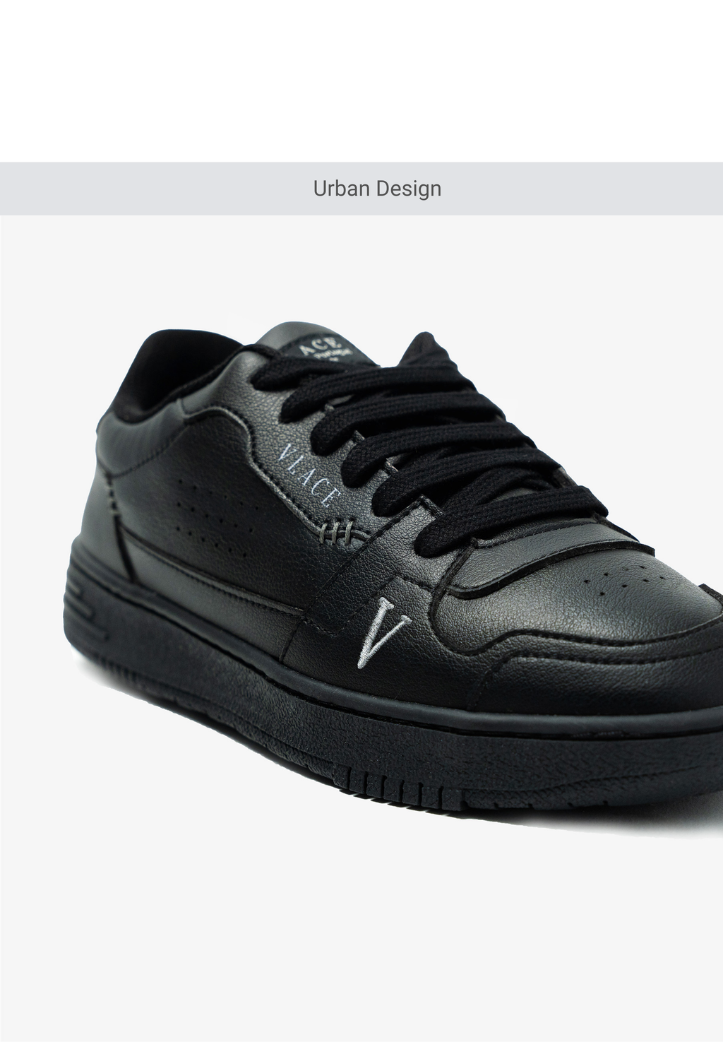 VLACE'95 schwarz sneaker Urban design