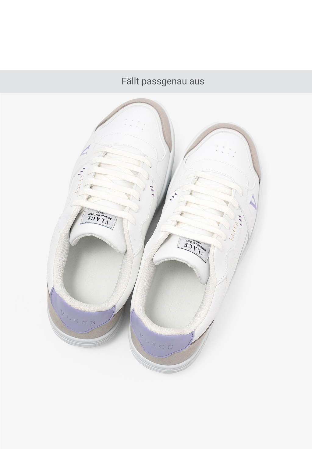 VLACE'95 Lila sneaker fällt passgenau aus