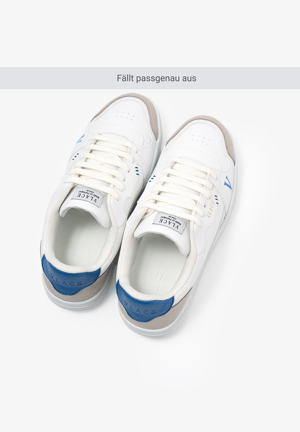 VLACE'95 Blau fällt passgenau aus