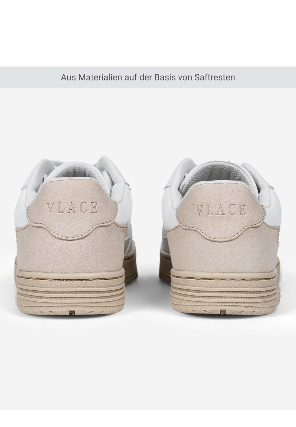 VLACE'95 cream vegan sneakers