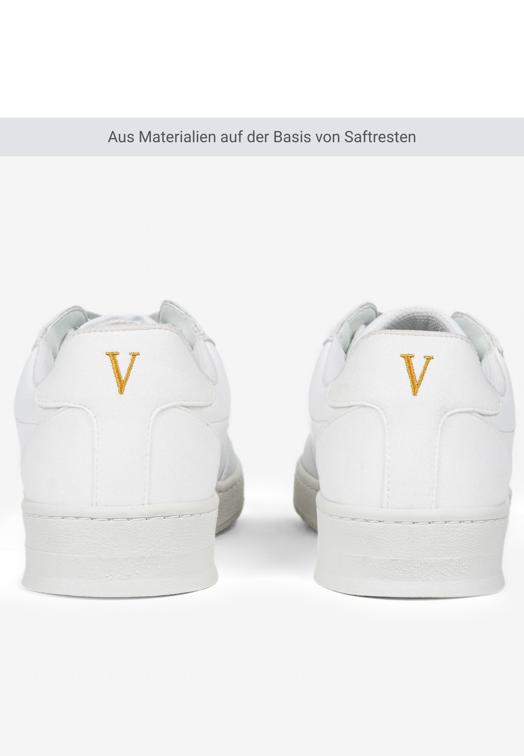 Baskets vegan blanches VLACE'93