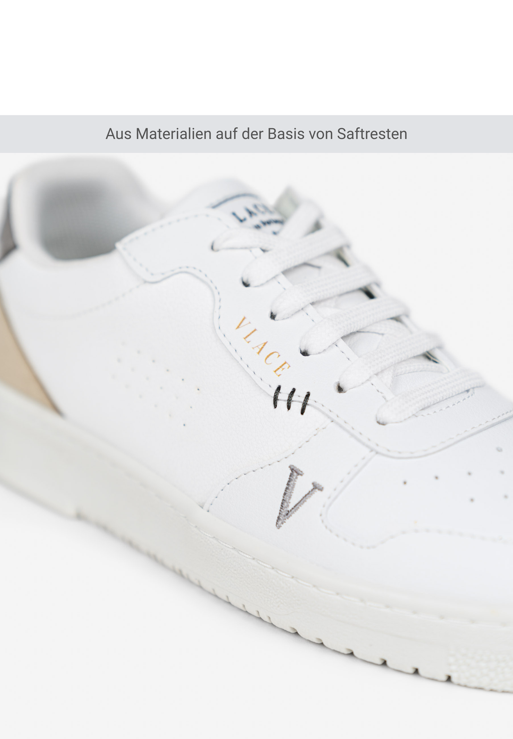 Baskets vegan grises VLACE'93