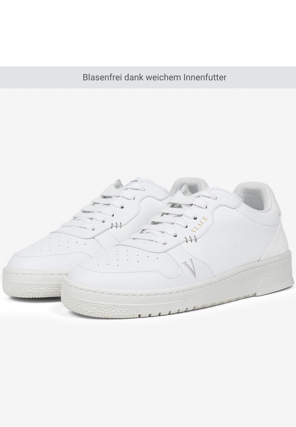 Baskets vegan blanches VLACE'93