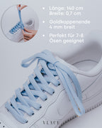 VLACE Baumwollsenkel schwarz