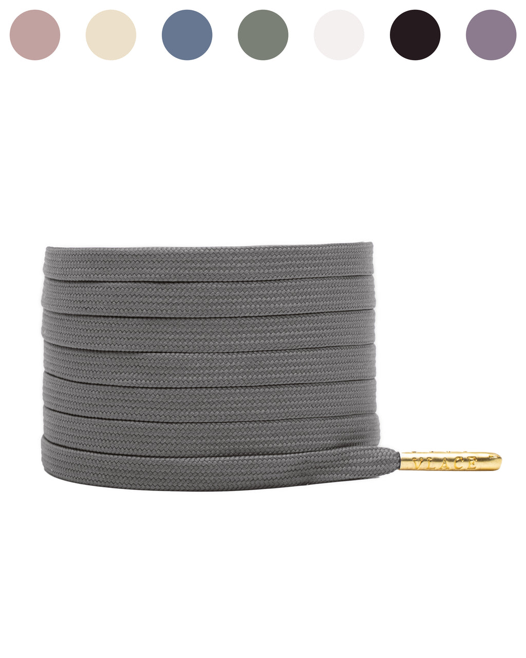 VLACE Baumwollsenkel grau